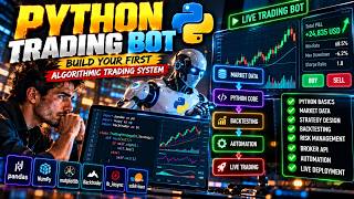 Python Trading Bot: Build Your First Algorithmic Trading System From Scratch (BOOK 2)