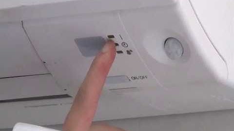 ค้นหาความผิดปกติของแอร์ไดกิ้นแบบติดผนังอย่างง่าย