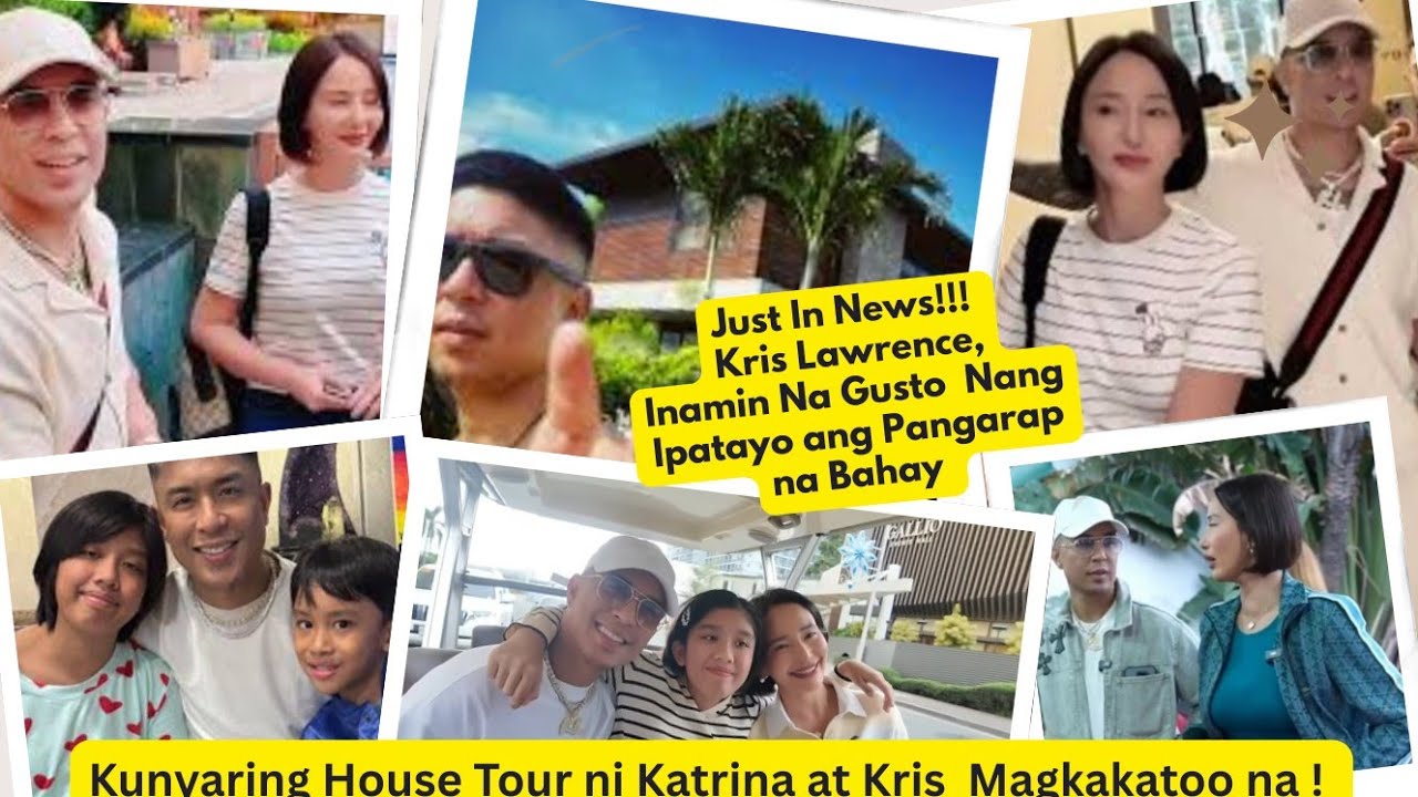Just In! Kris Lawrence Inamin na Magpapatayo na sya ng Dream House na pangarap nila ni Katrina dati 