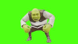 3 Разных Футажа Granny Shrek Sirenhead Headless На Зеленом Фоне