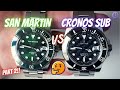 Cronos VS San Martin | The duel of the Submariner Homages