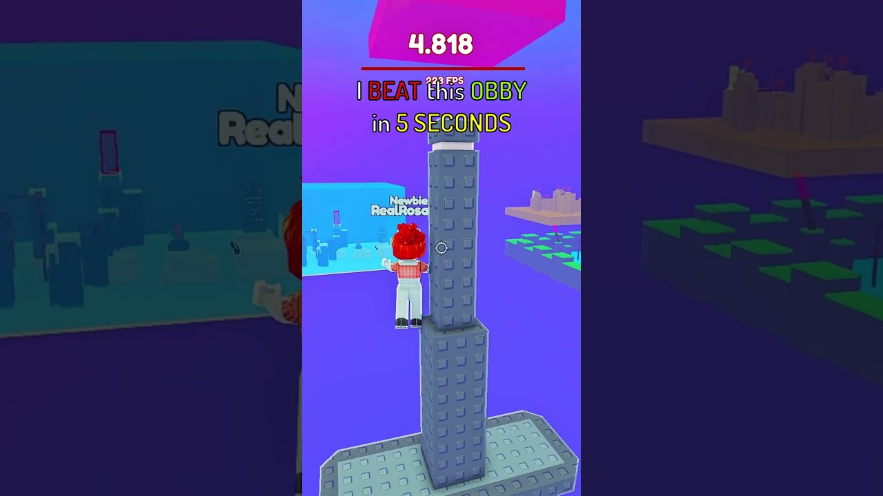 I BEAT This Roblox OBBY In 5 Seconds 