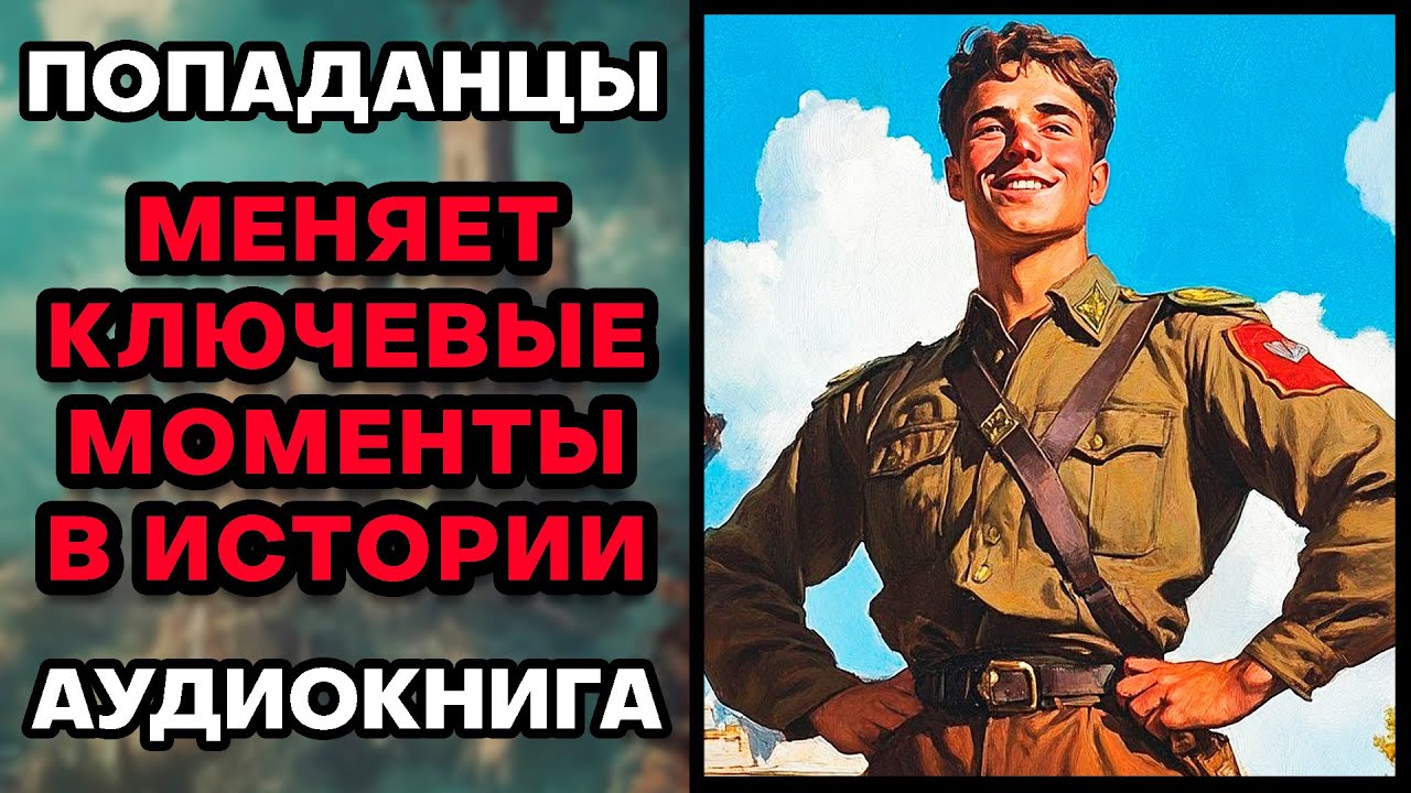 Аудиокнига ПОПАДАНЦЫ 💥 МЕНЯЕТ КЛЮЧЕВЫЕ МОМЕНТЫ ИСТОРИИ