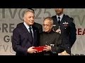 Zubin Mehta, the Maestro, is honoured by the President of India