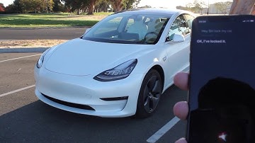 Control your Tesla using Siri
