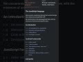 The Modern JavaScript Tutorial #shorts
