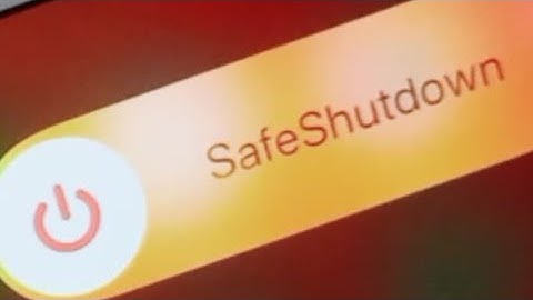 iPhone Safe Shutdown All Problem Fix