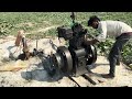 Diesel Engine Waterpump Machine Hard Starting l Start Pani Wala Big Diesel Engine Waterpump Machine