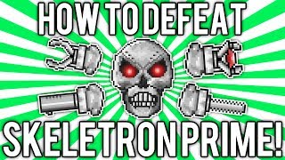 Terraria 1.2: How to Defeat Skeletron Prime! (UPDATED EASY SOLO GUIDE / TUTORIAL) @demizegg
Subscribe to demize - https://demize.gg/subscribe
Welcome to my new updated (1.2.3) guide for beating Skeletron Prime solo while using the lowest tier of armor, weapons, and accessories! Make sure to check out the other guides for help with The Destroyer, The Twins, Plantera, and the Golem!
Click here for the full battle: http://youtu.be/hGI_ijMuMtM
Terraria Loadout & Avatar Maker - https://demize.gg/TerrariaMaker
Twitch - https://demize.gg/twitch
Twitter - https://demize.gg/twitter
Discord - https://demize.gg/discord
Steam Group - https://demize.gg/group
Google Plus - https://demize.gg/plus
Music:
Transportation by Jason Shaw (http://audionautix.com/)
Licensed under Creative Commons: By Attribution 3.0
http://creativecommons.org/licenses/by/3.0/ Terraria 1.2: How to Defeat Skeletron Prime! (UPDATED EASY SOLO GUIDE / TUTORIAL) @demizegg