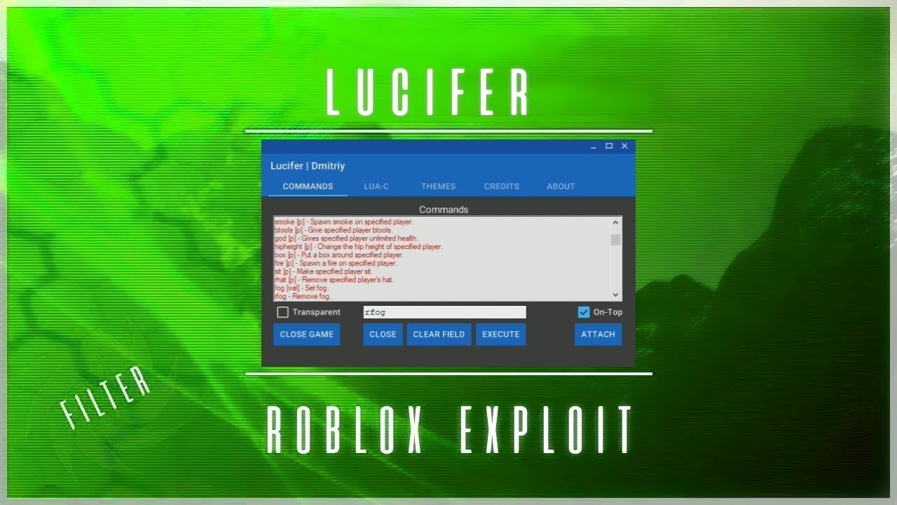 Roblox Lucifer Exploit The Most Op Exploit In Roblox History - 