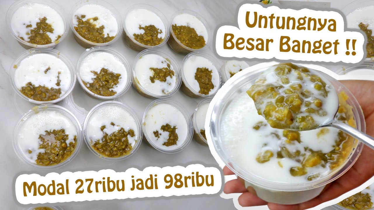 WAHHH !! TERNYATA UNTUNGNYA BESAR BANGET , MODAL 27RIBU BISA JADI 98RIBU , RESEP BUBUR KACANG HIJAU WAHHH !! TERNYATA UNTUNGNYA BESAR BANGET , MODAL 27RIBU BISA JADI 98RIBU , RESEP BUBUR KACANG HIJAU