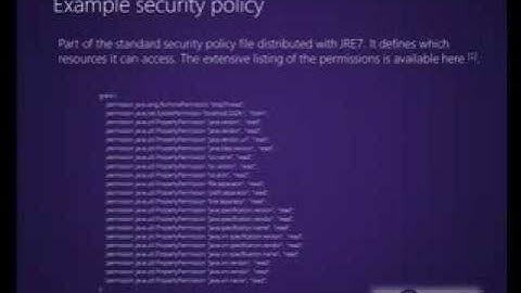Blackhat 2012: Java Exploitation