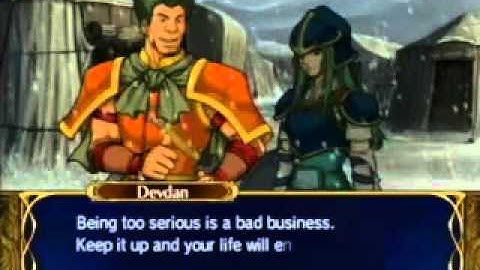 Fire Emblem: PoR - Devdan & Nephenee - C Support