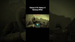 Fallout 3 Vs Fallout 4 Railway Rifle!