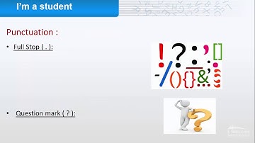 Capital letters and punctuation