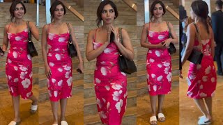 Uff Soo Stunning Yaar 😯👀 Bhumi Pednekar FlaunNts Her Huge Figure In Silm Pink Bodycon Dress
