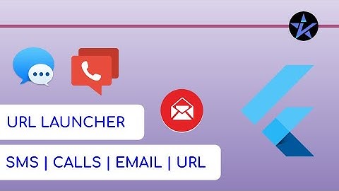 URL Launcher | Flutter Launch Services | Flutter Tutorials - Beginners Guide