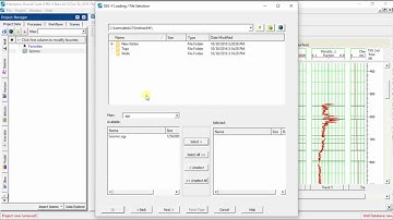Hampson-Russell Software: Import Data