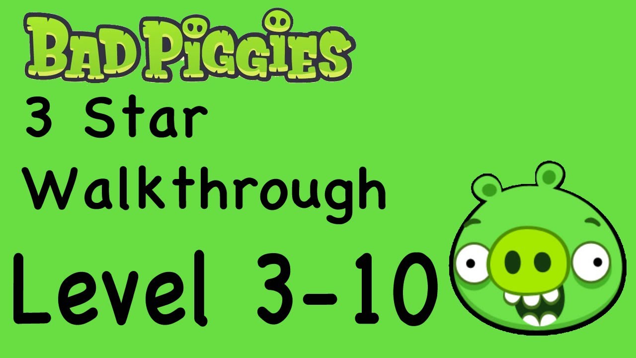 Bad Piggies уровень. When Pigs Fly.