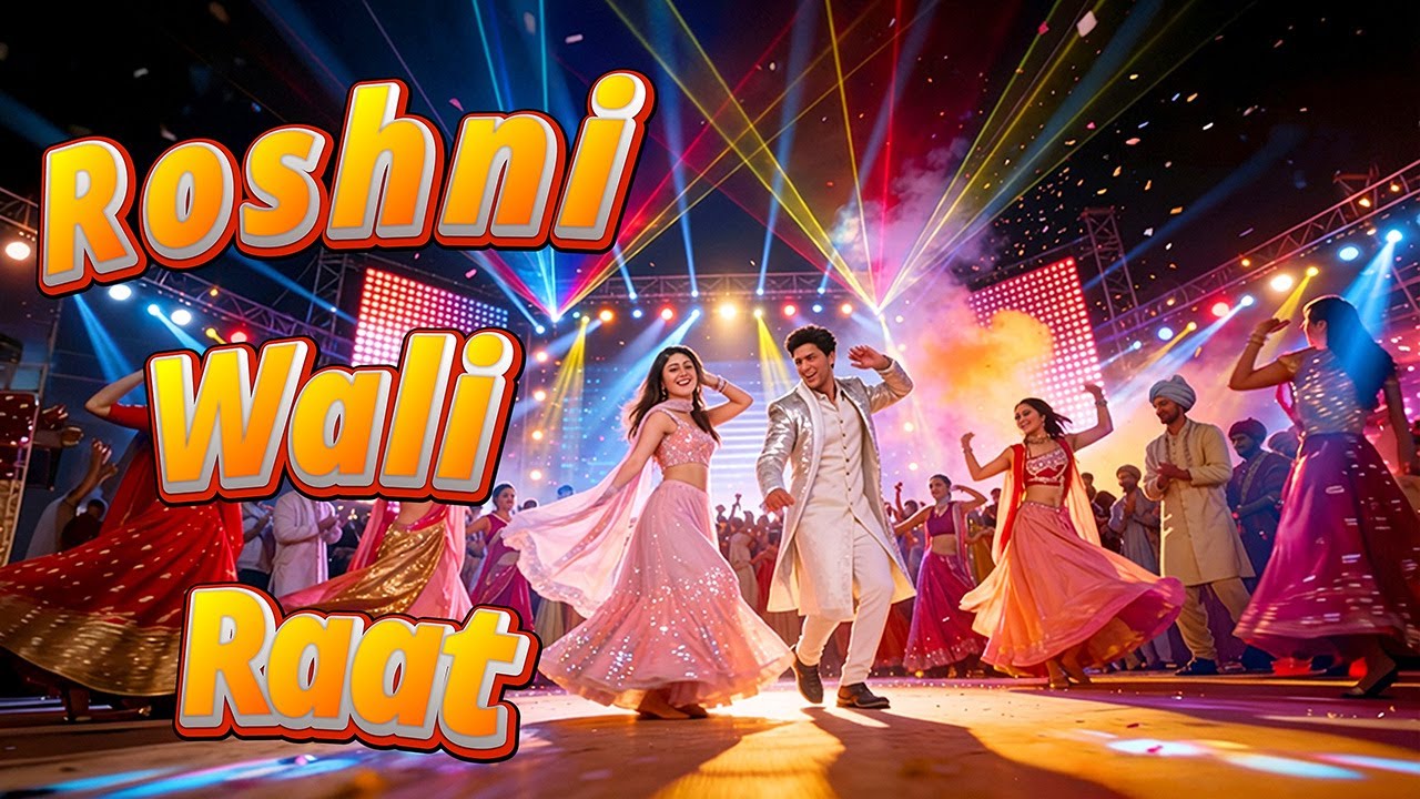 Roshni Wali Raat (The Night of Lights) | Indian Wedding EDM Dance | Punjabi Bhangra Festival Song