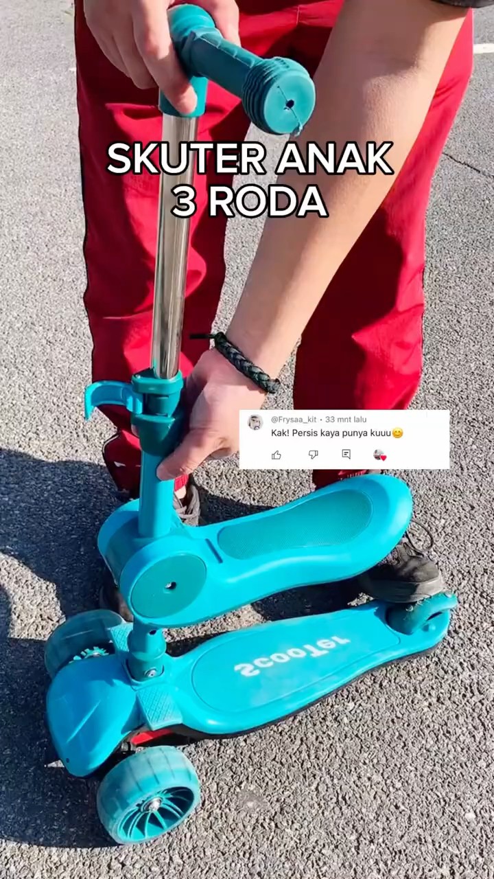 WAH SKUTER ANAK TERBAGUS CUMA 185 RIBU