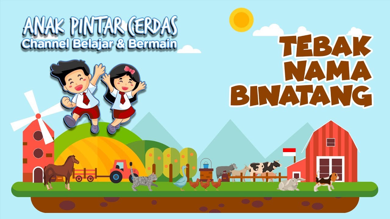  04 Tebak Gambar  Binatang  Suara Hewan  Lucu Edukasi  