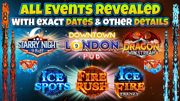 ALL 9 ICE & FIRE EVENTS REVEALED WITH EXACT DATES & DETAILS ❤️