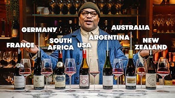 Sommelier Compares The Same Wine From 7 Different Countries | World Of Wine | Bon Appétit