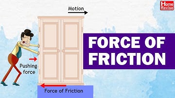 Force of Friction | Class 8 | NCERT | Science | CBSE Board | Home Revise
