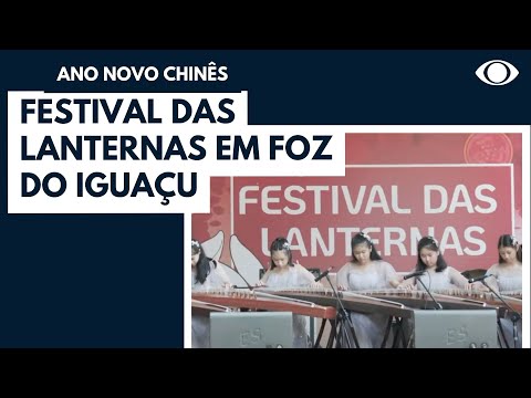 Festival das lanternas fecha ano novo chinês em Foz do Iguaçu