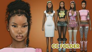 THE BEST FEMALE LOOKBOOK CC FOLDER   CC Folder & Sims Download | Sims 4 Create a Sim