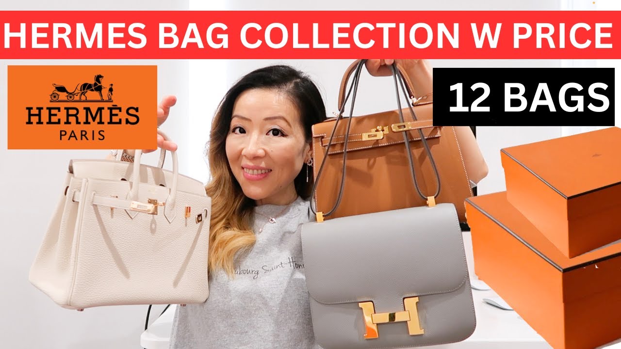 МОЯ КОЛЛЕКЦИЯ СУМОК HERMES С ЦЕНОЙ | Коллекция сумок Hermes | Hermes birkin, kelly, constance и т...