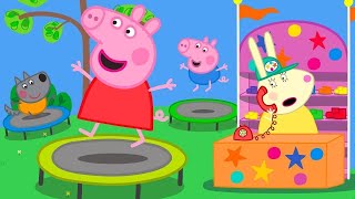 Peppa Pig Jumps High On Trampolines 🐷 🎉 Adventures With Peppa by Best of George Pig 6,524 views 1 month ago 32 minutes