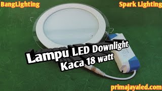This video is Unboxing and testing the LED Downlight with the Philips brand with 22 watts of white, . 