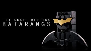 11 Scale Replica Batarangs Batman Begins & Arkham Asylam
