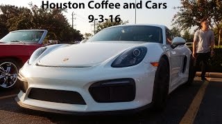 Houston Coffee and Cars 9-3-16