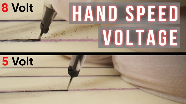 Tattoo Hand Speed And Machine Voltage Tutorial - How to Tattoo