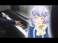 Gochuumon wa Usagi Desu ka? Bloom Episode 12 ED - Yume ᐸ Utsutsu → Happy Time - piano cover