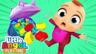 Accidents Happen Song | Fun Sing Along Songs by Little Angel Playtime