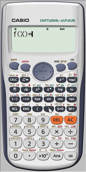 How to find f(x) and g(x) in calculator