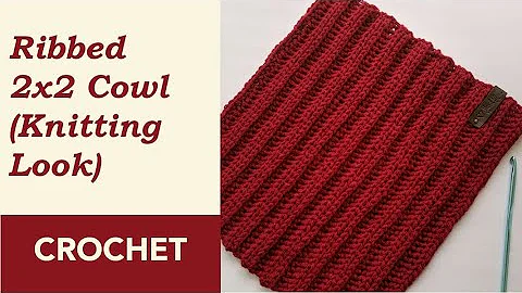 Easy Crochet Ribbed Cowl: Stay Warm in Style!