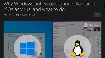 Why Windows anti-virus scanners flag Linux ISOs as virus, and what to do