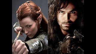 Hobbit   Tauriel &amp; Kili Crush by Garbage with lyrics Compilation of videos Created by Alex Salamas