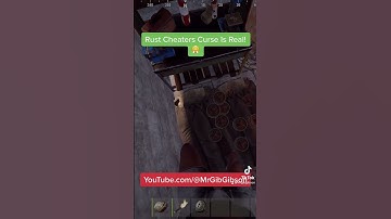 Rust Cheaters Curse Is Real! 😤 #rust #shorts
