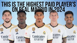 The Highest Paid Players On Real Madrid In 2024