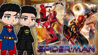 Justice League React To Spider-Man | Peter Parker | Gacha react