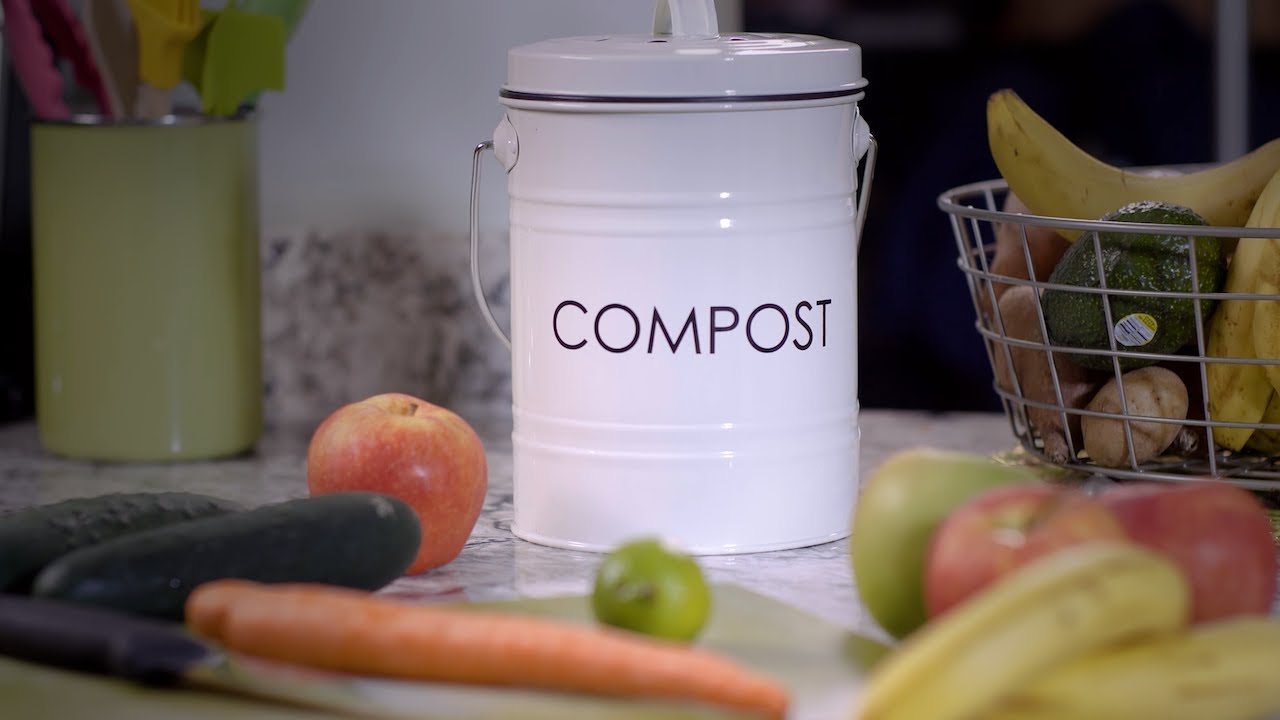 Retro Kitchen Compost Bin – Good Kind Home