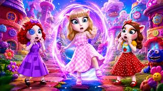 Ragatha Meets Barbie & Miss Delight! ✨| The Secret Portal Adventure  My Talking Angela 2 screenshot 4