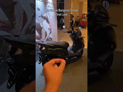 New Suzuki Burgman Scooter