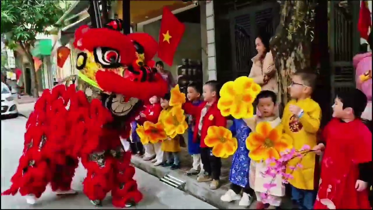 Hoạt động: Múa lân Chúc mừng năm mới 2026. Trường mầm non Nam Bình